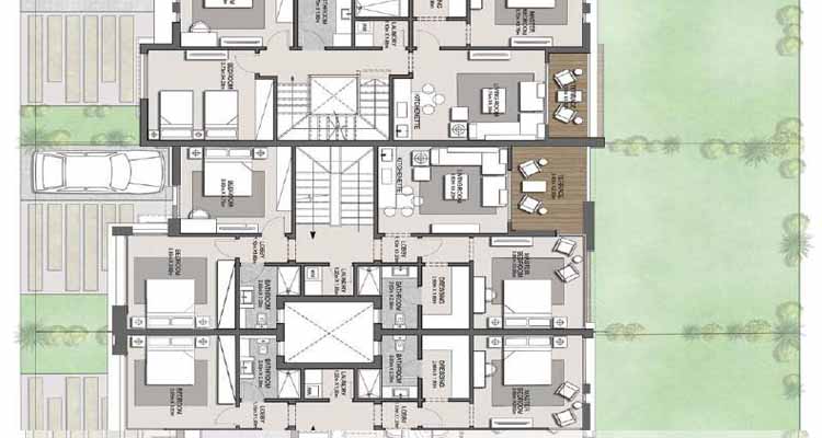floor plan of TAWNY - TOWNHOUSE CORNER for sale in Tawny Hyde Park - 6th October